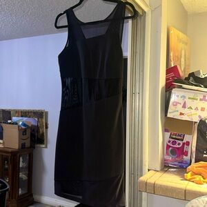 Black Bebe dress size medium